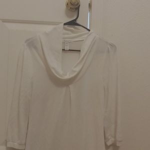 3/4 Sleeve Loose Neck Top